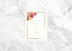 Bloom Wedding Invitation Suite