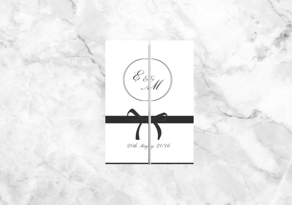 Kate Gatefold Wedding Invitation Suite