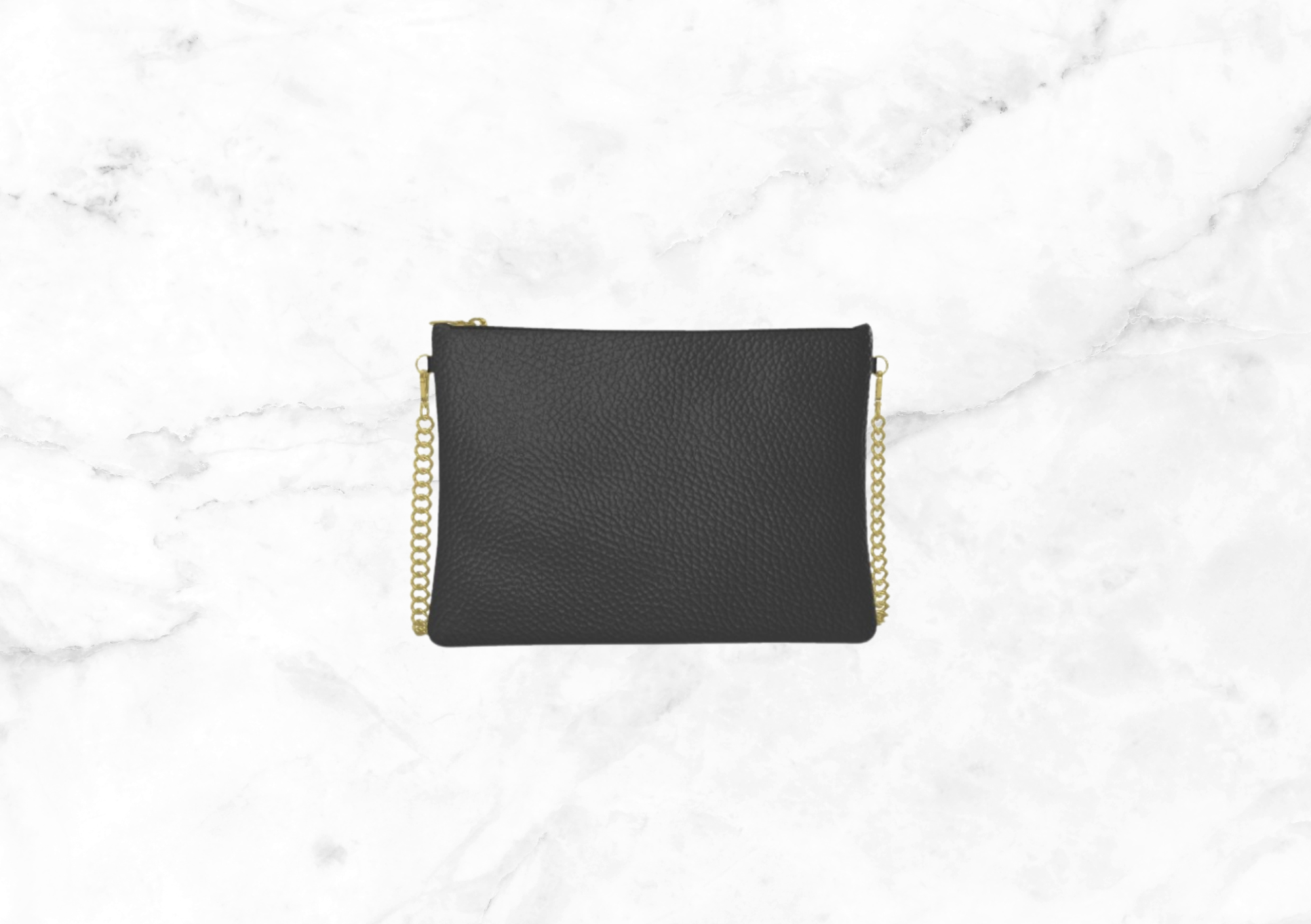 Elle VI Nappa Leather Crossbody Bag (Black)