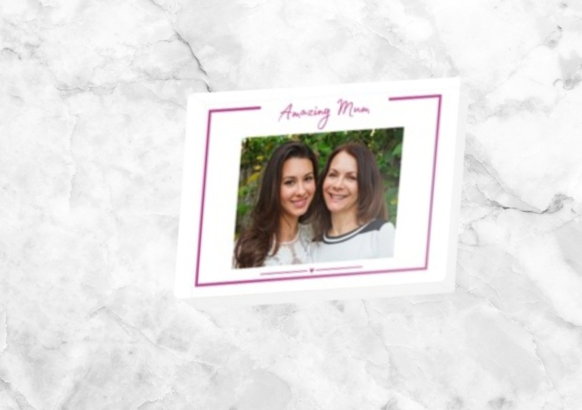 Amazing Mum Personalised Photo Block