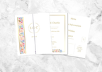 Golden Wedding Invitation Suite