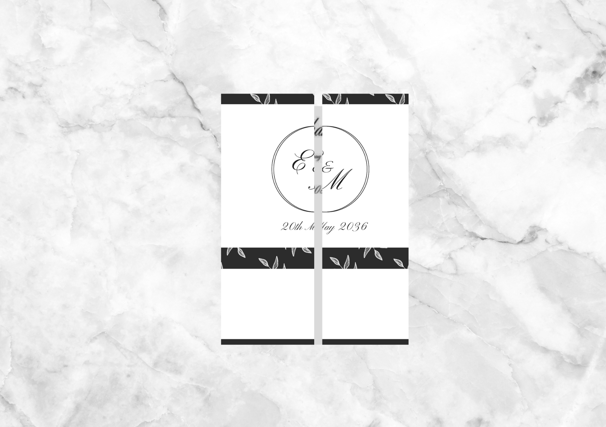 Victoriana II Gatefold Wedding Invitation Suite