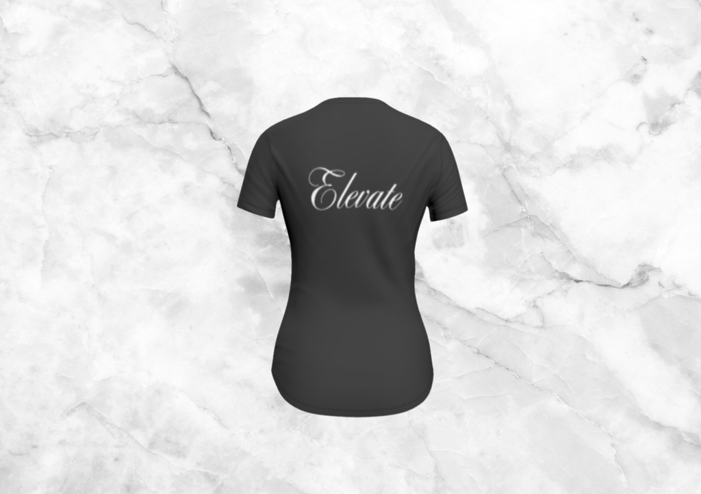 Women's Elevate Tshirt (Black)
