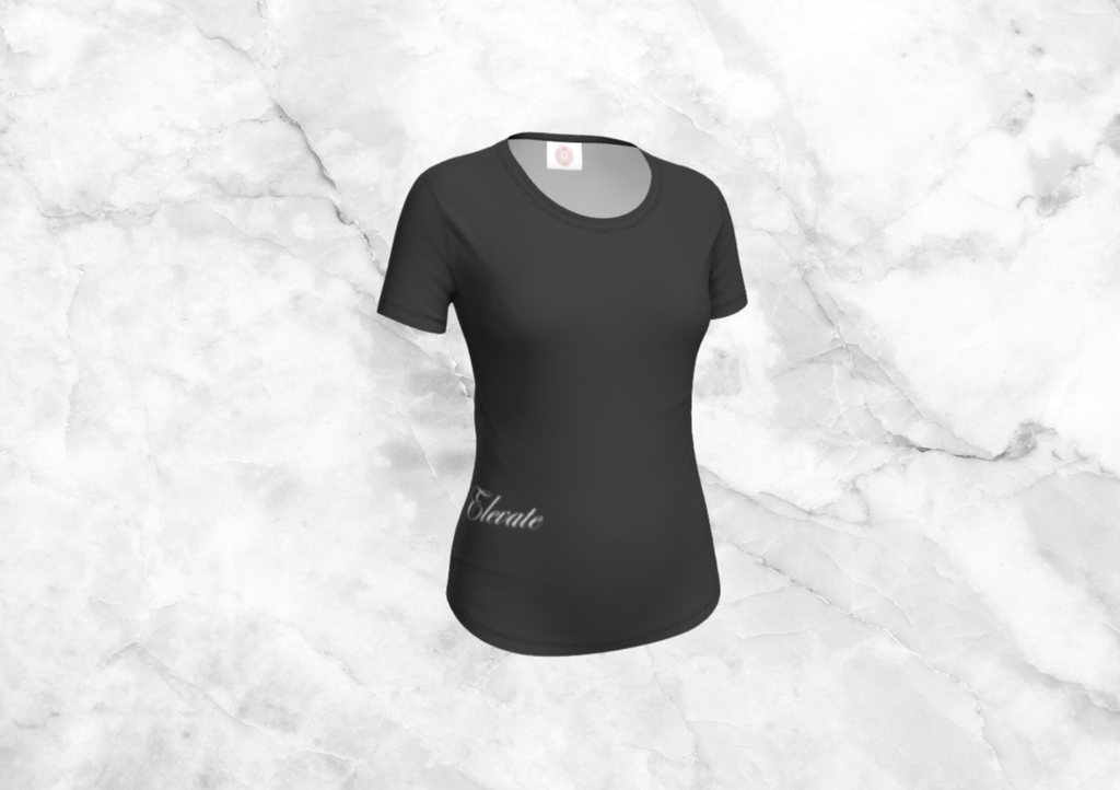 Women's Elevate Tshirt (Black)
