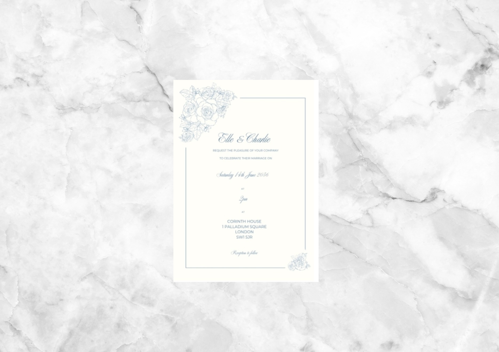Chinoiserie Wedding Invitation Suite