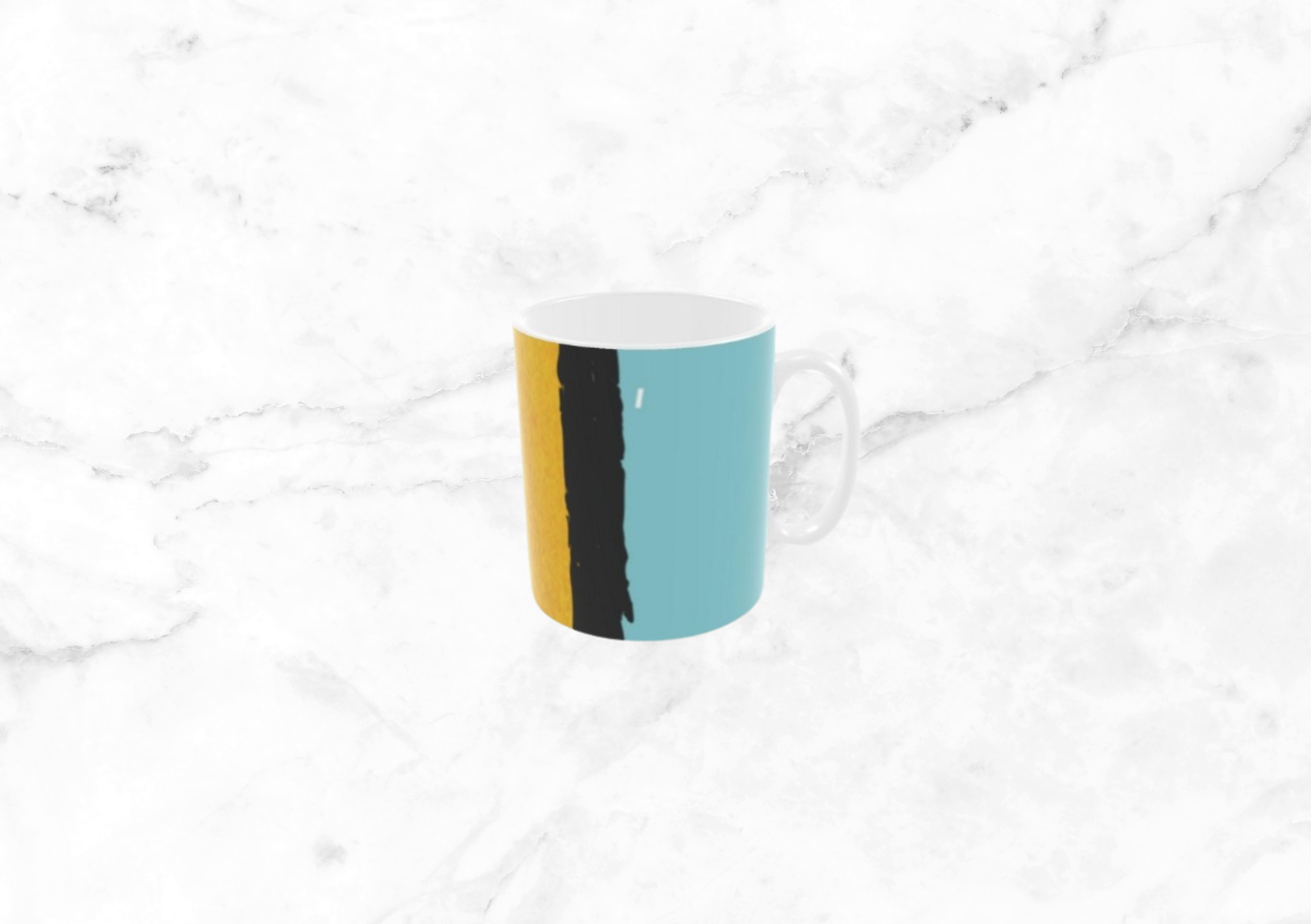 Mondrian II Tea and Coffee Mug