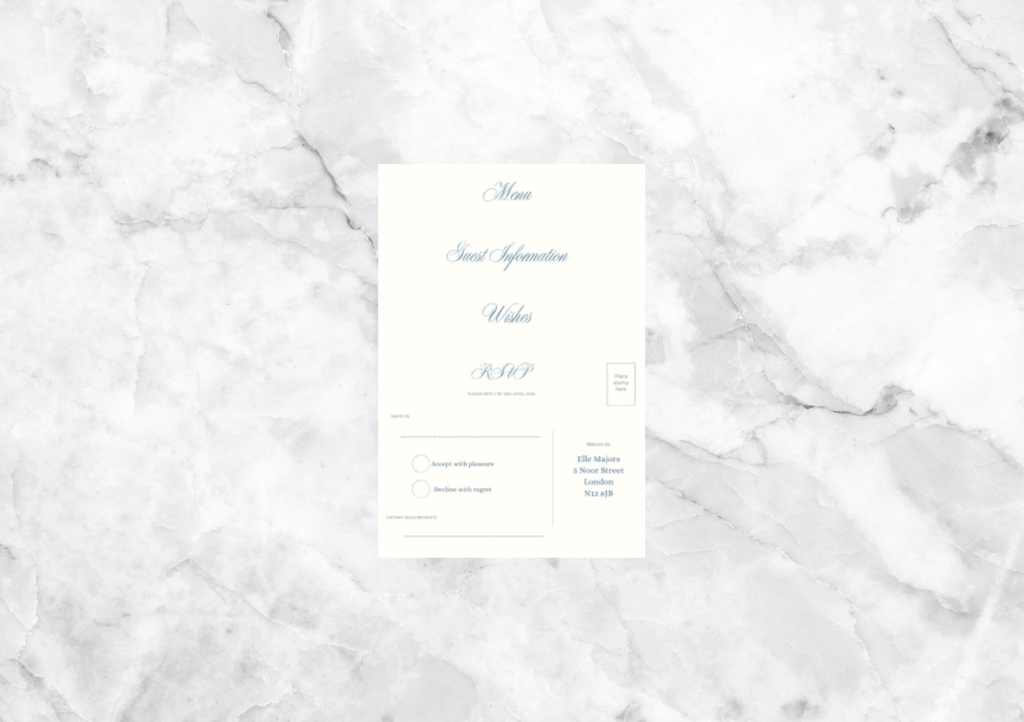 Chinoiserie Wedding Invitation Suite