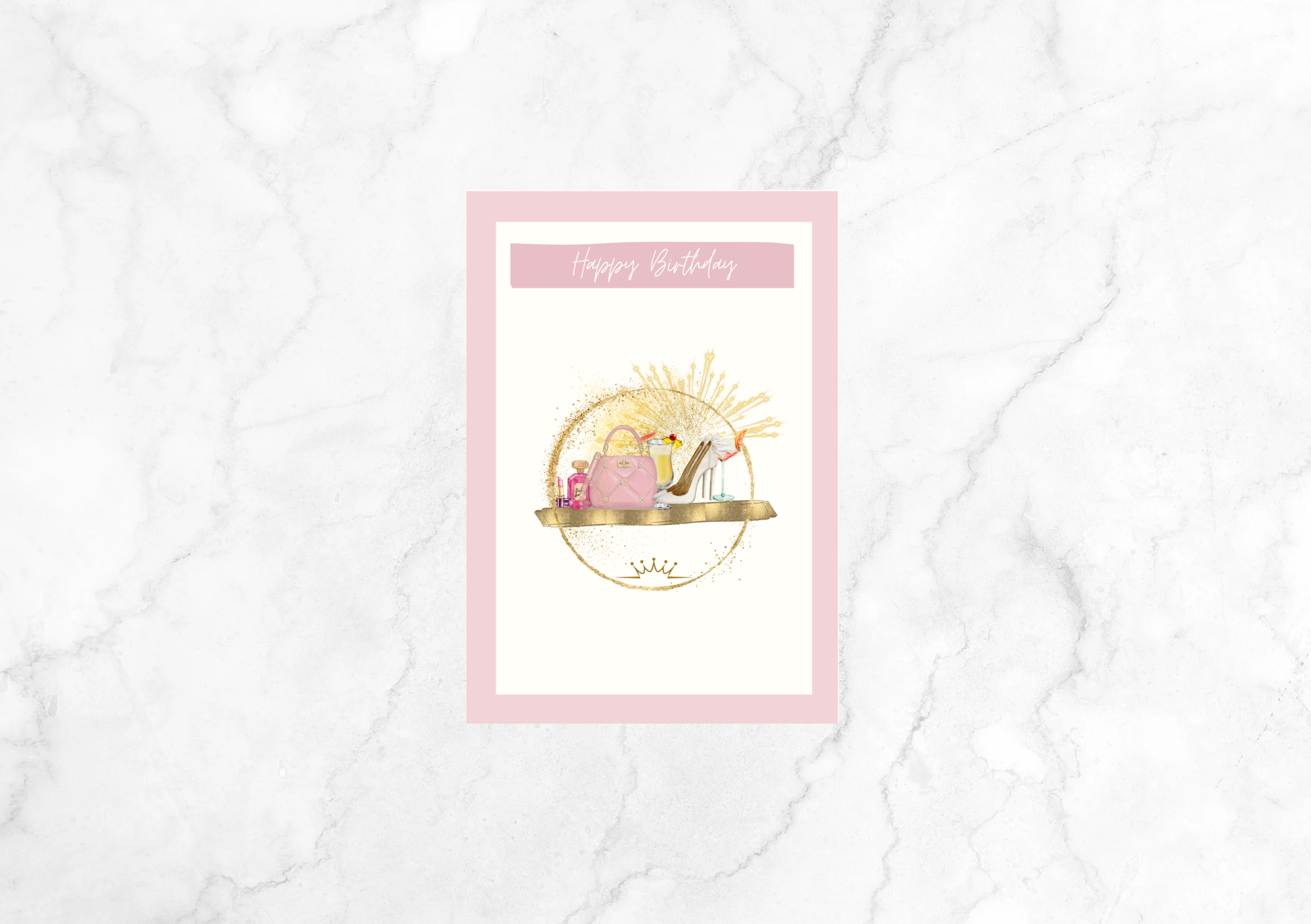 Libre Sephora Birthday Card (Pink)