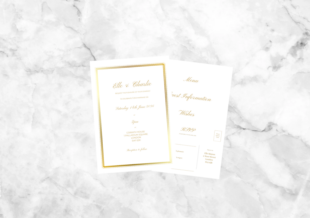 Daphne Wedding Invitation Suite