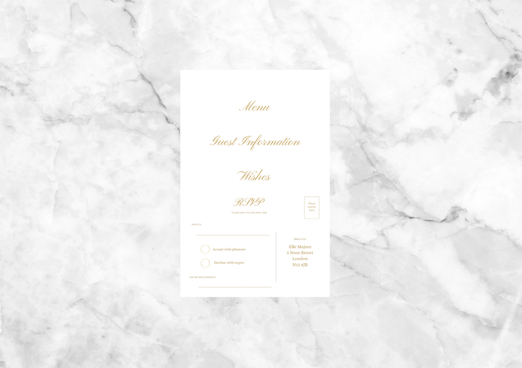 Daphne Wedding Invitation Suite