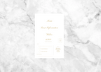 Daphne Folded Wedding Invitation