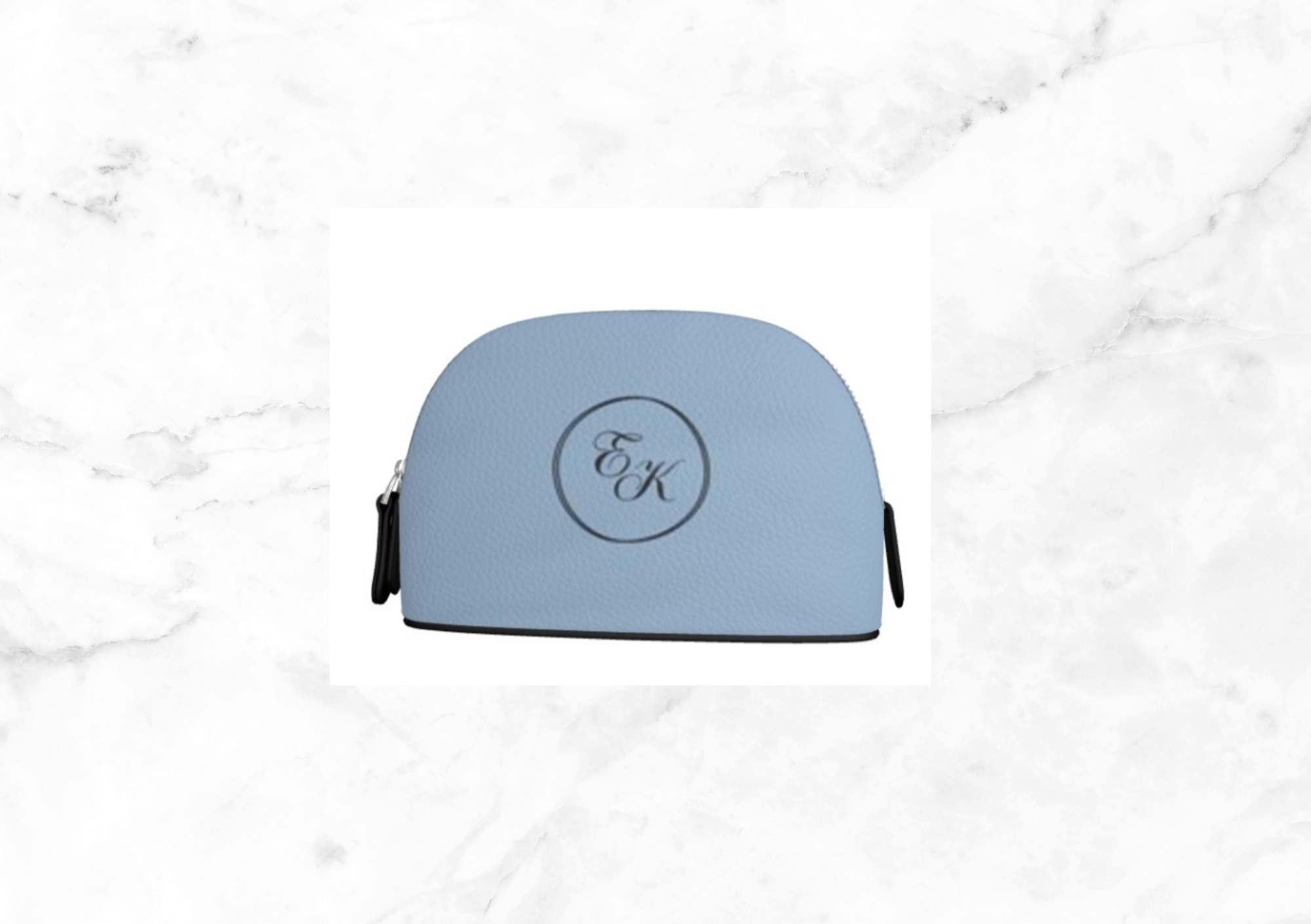 Duo II Monogram Personalised Nappa Leather Wash Bag